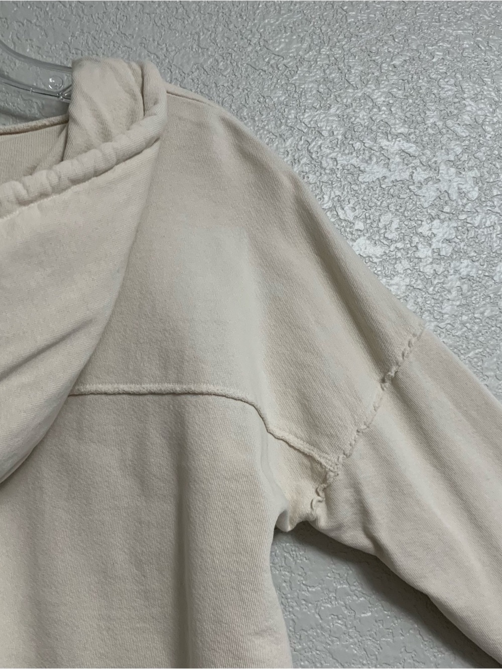 Mate The Label 1/4 Zip Hoodie Sweatshirt Womens S Organic Cotton French Terry - Picture 11 of 15